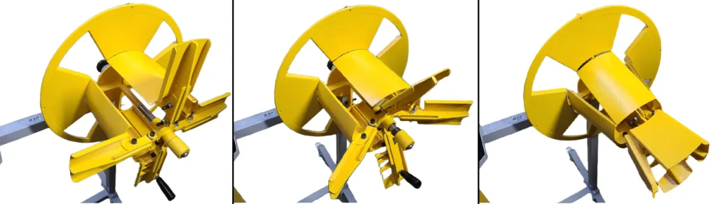 Nawijak składany do folii